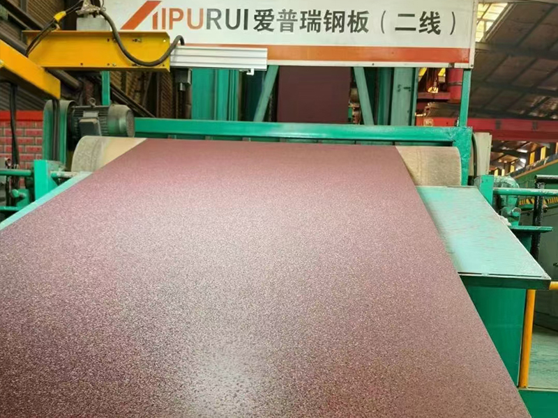 网纹彩涂板